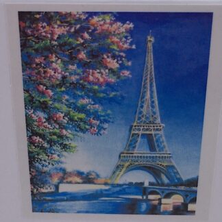 Diamond painting Eiffeltårnet forår i Paris