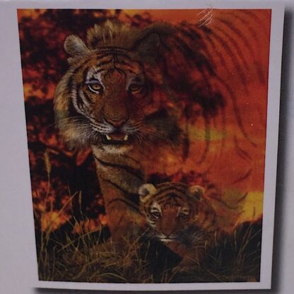 Diamond painting tiger med unge