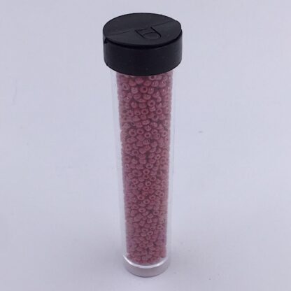 Seed beads glasperler små til perlevævning perlemor rosa