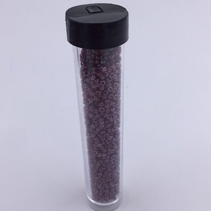 Seed beads glasperler små til smykker perlemor lilla