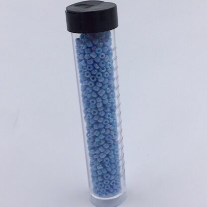 See beads glasperler til smykkefremstilling perlemor lyseblå