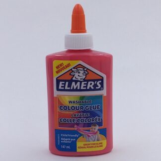 Elmers Farvelim 147 ml Pink Colour Glue