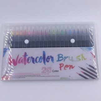 Watercolor brush pen vandfarve penne 20 stk.