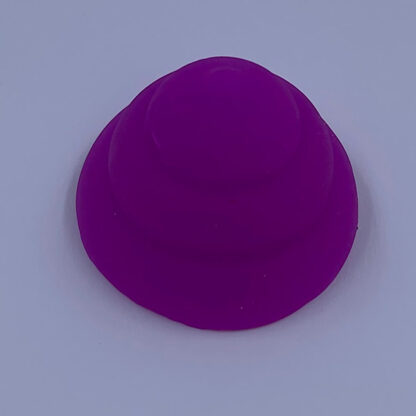 Neon Poo silikone Squishy lilla Fidget Toy