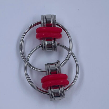 Flip Chain rød Fidget ring Fidget Toy