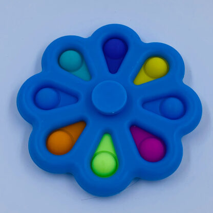 Simple Dimple Fidget Spinner blå Fidget Toy