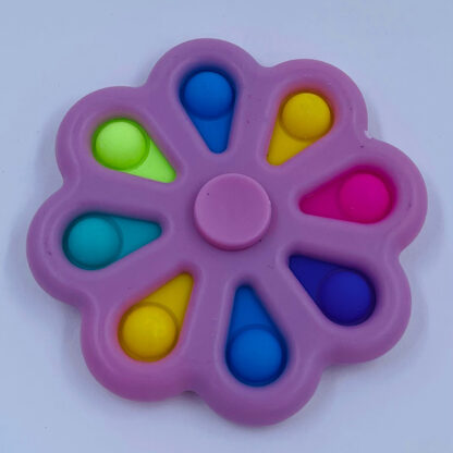 Simple Dimple Fidget Spinner lyserød Fidget Toy