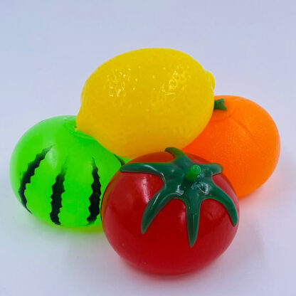 Sticky Frugt med vand inden i Fidget Toy