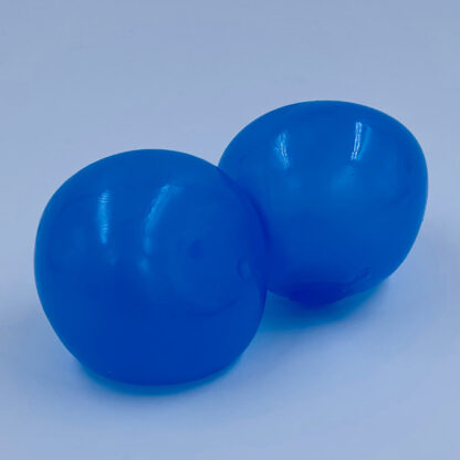 Sticky Balls blå Glow in the dark Fidget Toys