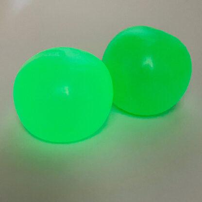 Sticky Balls grøn Glow in the dark Legetøj
