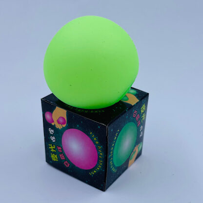 Tofu Ball klemmebold Glow in the dark grøn Legetøj