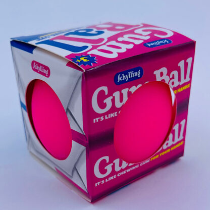 Tofu bold neon pink Gum Ball Fidget Toy
