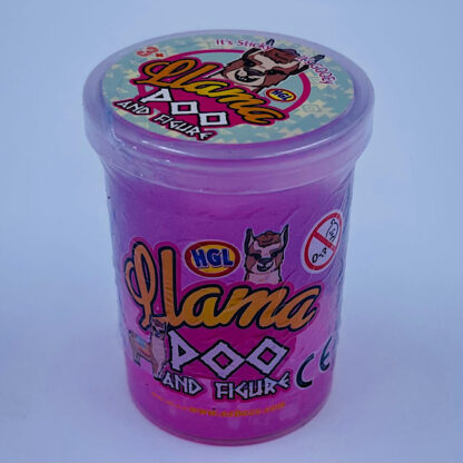 Llama Poo Glimmer Slime Små Gaver Pink
