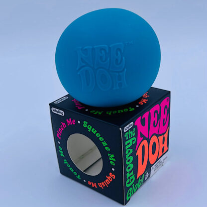 nee doh the groovy glob samling af stressbolde sjove og kvalitets bolde i blå farve