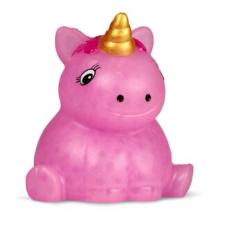 Jelly ball Enhjørning Pink Stressbold Unicorn Vandperler Små gaver