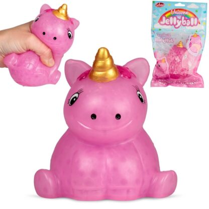 Jelly Ball Unicorn Pink Små gaver