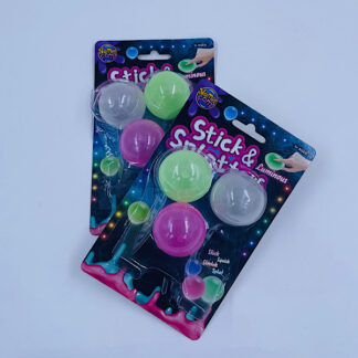 Sticky balls selvlysende varebillede