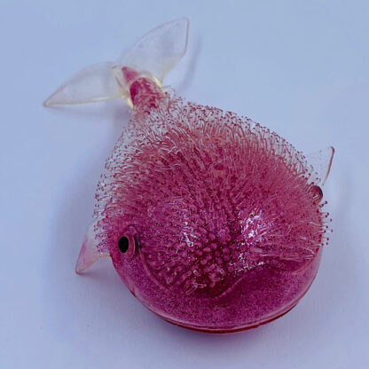 squishy hval klemme hval stickey stretchy slim sød i 4 varianter i farver små gaver lyserød