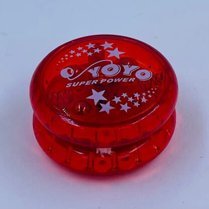 YoYo med Lys Rød Gennemsigtig Motorik Bevægelse Leg Små gaver