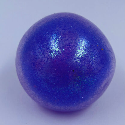 Glimmerbold med lys blå Squishy Glitter Squeeze Ball Light Up Små gaver