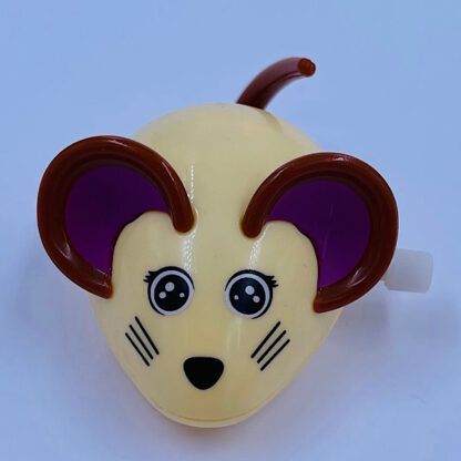 Optrækkelig Mus Lysebrun Clockwork Mouse Små gaver