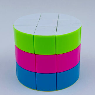 Rubix cube Rubiks kube Rubixcube Rubikskube Cylinder 3x3 Sjov og udfordrende Hjerne tvister Svær Flad Fidget Toys