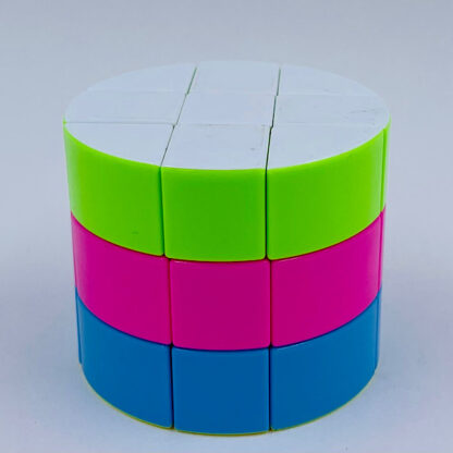 Rubix cube Rubiks kube Rubixcube Rubikskube Cylinder 3x3 Sjov og udfordrende Hjerne tvister Svær Flad Fidget Toys