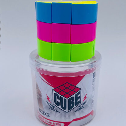 Rubix Cube Rubiks Kube Rubixcube Rubikskube cylinder-3x3 Sjov og udfordrende Hjerne tvister Svær Tårn