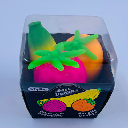 The Groovy fruit nee doh fruity package alt fra haven banan jordbær appelsin stressbold samlet sjov