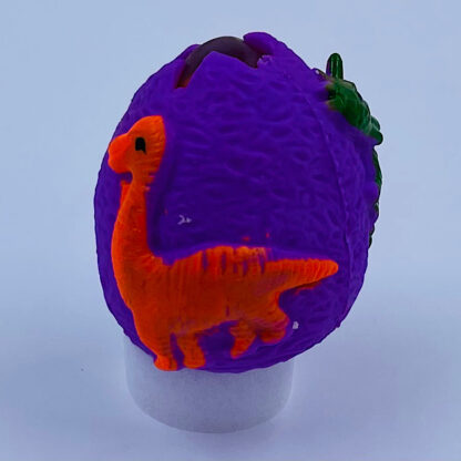 dino æg med dino baby inden i sød og dejlig lille baby foster dinosaur æg stressbold klemmebold kvalitet 4 farver lilla