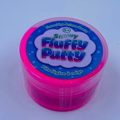 fluffy putty snowy lækker slim der er luftig 4 farve varianter kvalitet klemmeslim pink