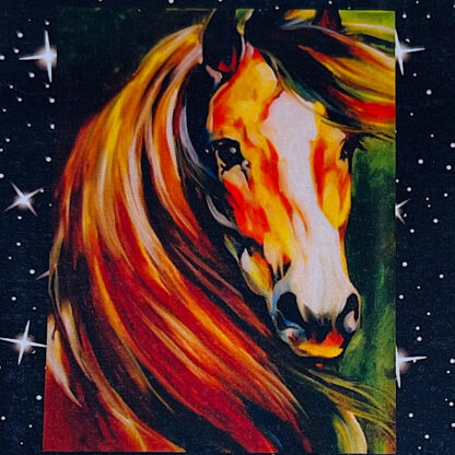 Hest med smuk manke Diamond Painting 35x45 Diamond Art