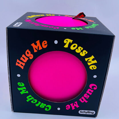 nee doh dohzee the groovy glob blød bold kramme kaste spille stressbold kæmpe 20 cm pink
