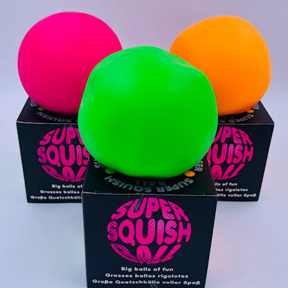 Super Squish Ball Kæmpe stor Stressbold Klemmebold Legetøj Små gaver