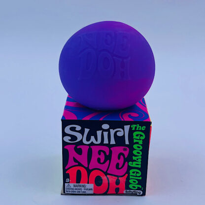 swirl nee doh the groovy globe kvalitets stressbold klemmebold schyling 3 farver 2 farver per lilla
