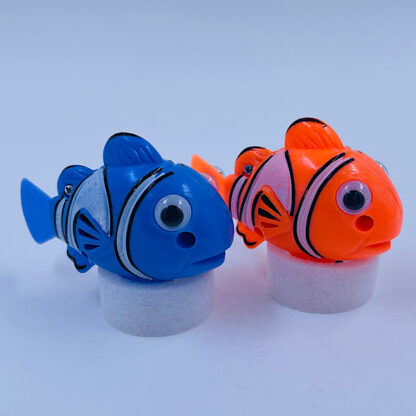 badefisk optrækkeligt sjove klassiker orange og blå find nemo og dory samlet