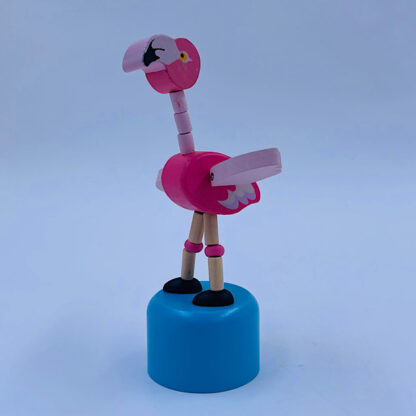 Flamingo Dansende Press´n Shake Trælegetøj