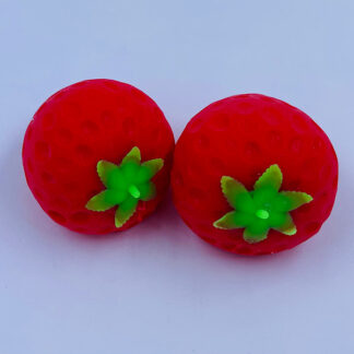 Jordbær Squishy Klemmebold Stressbold Små gaver