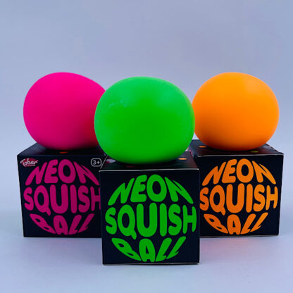 Neon Squish Ball Stressbold Klemmebold Neon Anti Stress Fødselsdag