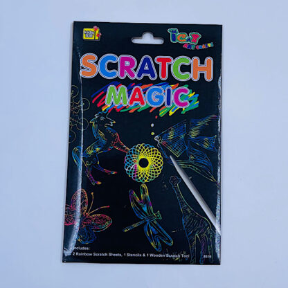 Scratch Magic Regnbuekort Magisk Tegning Krea