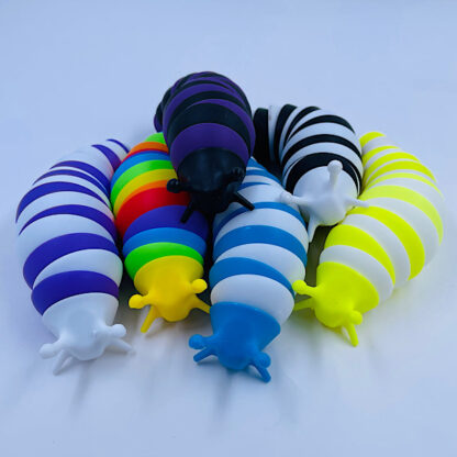 Slinky Slug Fidget Snegl TikTok stor Snegl Fidget Toy Legetøj