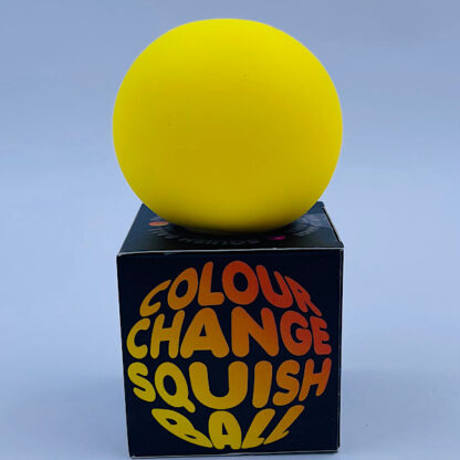 Colour Change Squish Ball Gul Tofu Bold Stressbold Legetøj