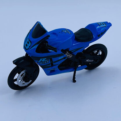 motorcykel køretøj sjov klassiker blå