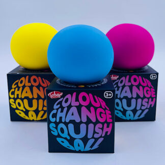 Tofu bold der skifter farve Colour Change Squish Ball-stressbold-legetoej