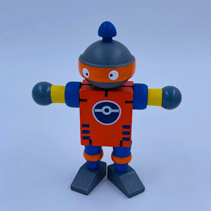 Flexi Robot Orange Trælegetøj