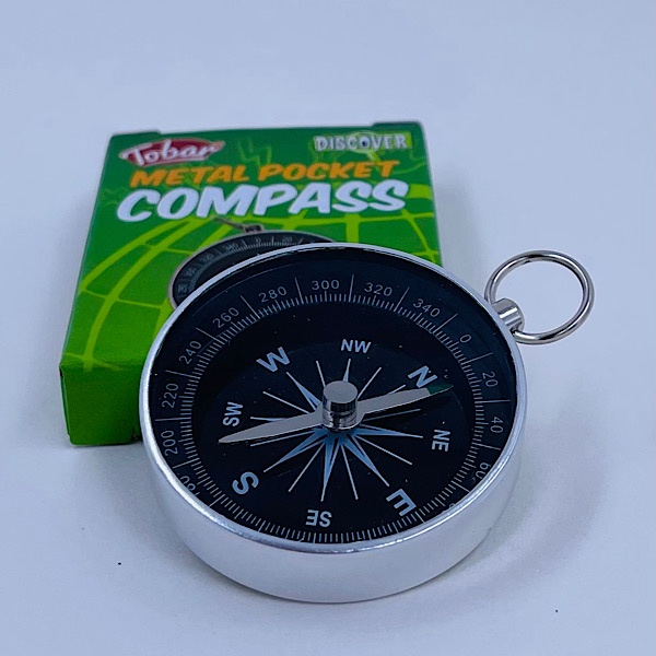 Kompas i metal Lommestørrelse Retro Legetøj