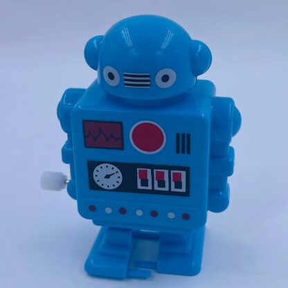 Clockwork Robot Blå Klassiker Legetøj