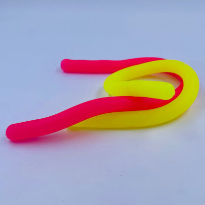 Monkey Noodles Gul Pink Fidget Toy Legetøj
